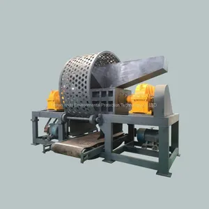 Low Price High Efficient Car Tire,truck Tire Shredder Machine for Sale thumbnail-1