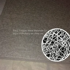 High Porosity Metal Nickel Fiber Felt thumbnail-3