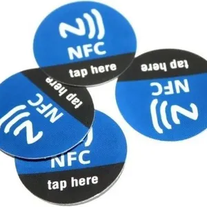 Programmable RFID NFC Epoxy Tag Anti-metal NFC Epoxy Tag Sticker for Social Media thumbnail-1