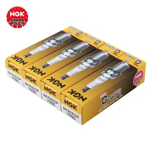 Wholesale Original Genuine NGK Spark Plug Single Platinum BKR5EGP 7090 Car Engine Spark Plug for VW TOYOTA NISSAN thumbnail-1
