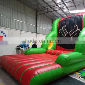 Inflatable Stick Wall Price, Fun Climbing Wall Sale, Stick Wall Inflatable Sports for Children thumbnail-4