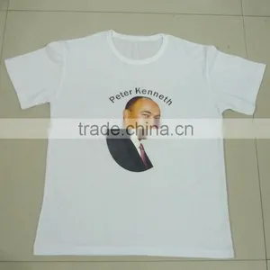 Custom Logo Print Election T-shirt for Campaign, Africa Short Sleeve Promotion T-shirt thumbnail-1
