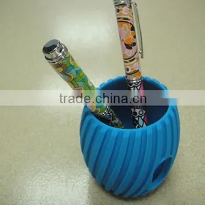 2016 High Quality Blue Silicone Pencil Vase thumbnail-1