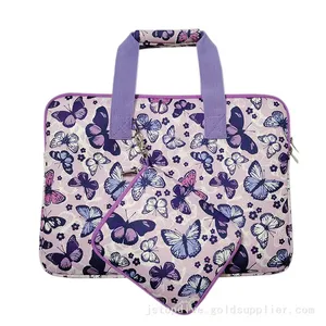 Customized 15.6 Inch Neoprene Laptop Sleeve Handbag thumbnail-1
