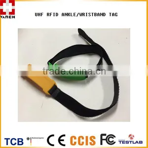 Reusable Silicone RFID Ankle/Wristband Race Chip Tags thumbnail-1