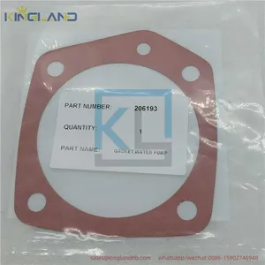 High Quality Engine Parts K38 QSK38 Water Pump Gasket 206193 Suitable for CUMMINS thumbnail-2