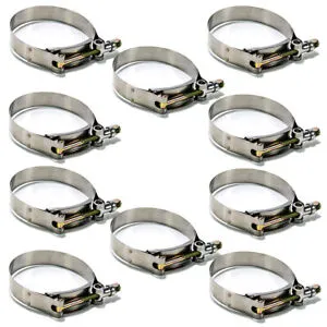 Sany Excavator Genuine Anti-Corrosion Heavy-Duty Stainless Steel Handle Hose Clamp 65-70mm With 22mm Band Width thumbnail-3