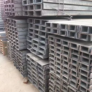 Hot Rolled ASTM A36 Q235B Shape Customizable Galvanized Steel Channels thumbnail-2
