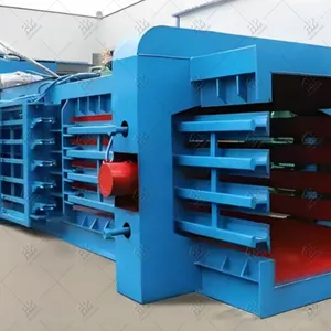 Textile Scrap Press Baling Hydraulic Cardboard Baler Machine Waste Paper Automatic Horizontal Balers thumbnail-4