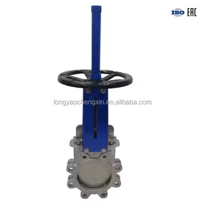Hot Selling ANSI 150LB Manual Knife Gate Valve Stainless Steel 304 for Water for Sugar Factory Chemical Industry thumbnail-5