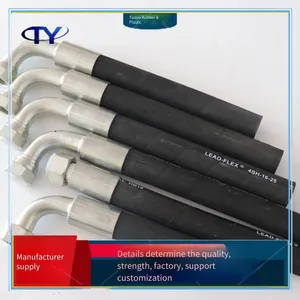 Supply of High-pressure Rubber Hoses, Flange Ultra-high-pressure Steel Wire Rubber Hoses With a Complete Range of Types, From the Source Manufacturer thumbnail-2