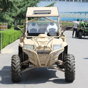 4x4 Agricultural Utility Vehicle 400cc Petrol All-Terrain ATV UTV With Dump Tray for Home Farm Field Work thumbnail-5