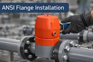 PVC-U Diaphragm Valve Fail Safe Close ANSI Backing Flange Inch for Water Treatment thumbnail-3