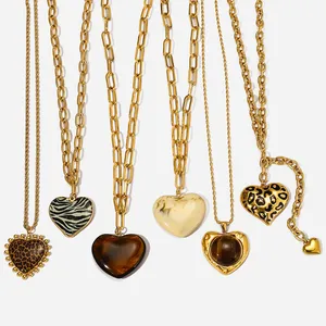 HonHo Factory Direct Stainless Steel Necklace With 2-Year Warranty & Color Retention thumbnail-5