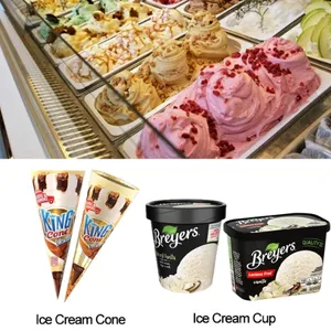 Linear 7000-9000cups/H Ice Cream Cup & Cone Filling Machine thumbnail-4