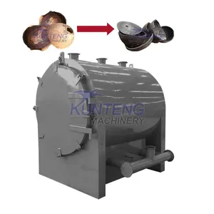 Coconut Shell Charcoal Carbonization Machine Burning Kiln Stove EPC thumbnail-1