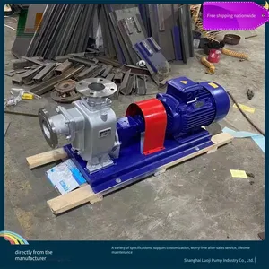 Large-flow, High-lift Stainless Steel Horizontal Explosion-proof Strong Self-priming Pump Zwpb50-25 Sewage Pump thumbnail-4