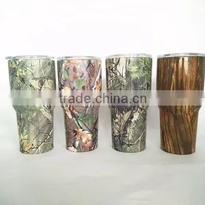 20oz/24oz/30oz New Style Popular Double Wall Vacuum Flask With Plastic Cover thumbnail-5