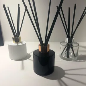 Frosted Glass Diffuser Bottles 100/150ml Glass Aromatherapy Diffuser Container Aroma Bottle Perfume Accessories thumbnail-1