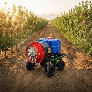 Heavy Duty Agricultural Spraying Machine Remote Control Airblast Sprayer Vehicle for Large Scale Farm Application thumbnail-3