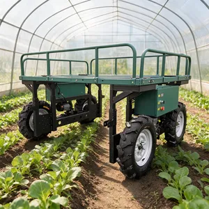 All Terrain Remote Control Electric Cargo Carrier for Palm Oil and Coconut Harvesting thumbnail-1