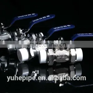 Ppr Fittings Double Union Ball Valve thumbnail-2