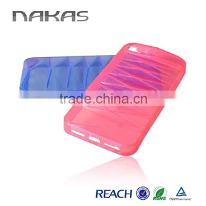 Diamond Style Mobile Phone Shell,Transparent Cover,Colorful PC Case for Iphone 5S thumbnail-3