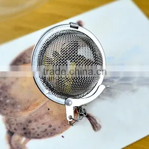 2016 New FDA Approved 304 Stainless Steel Mesh Tea Ball Infuser Bulk Tea Infuser S/M/L thumbnail-4