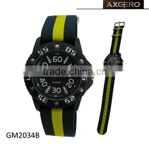 Nylon Strap Wrist Watch Western Watches With Prices thumbnail-1