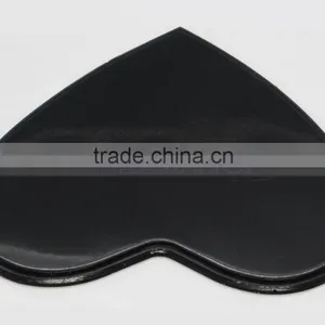 Black Color, Magic PU Gel Material Heart Shape Sticky Pad thumbnail-3