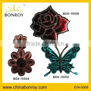 Cheap Spangle/sequin Patch / Wholesale Embroidered Patches thumbnail-1