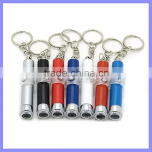 LR41 Button Battery Aluminum Gift Keychain Light thumbnail-1