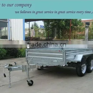 Cargo Trailer Box With Double Axles thumbnail-1