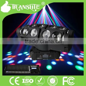 New Arrival Variable Strobe Speeds 4in1 RGBW 8*10W Led Stage Lighting Effect Led Moving Beam Spider Light thumbnail-1
