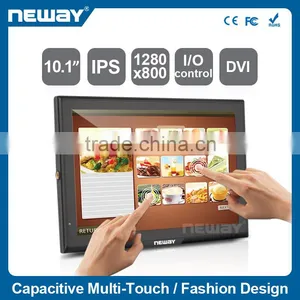 10.1 Inch Capacitive Touch LCD Display With I/O Control Interface thumbnail-1