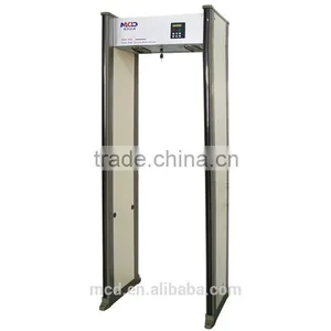 18 Zones Large Screen LCD Walk Through Metal Detector MCD-500C Widely Used in Vietnam thumbnail-2
