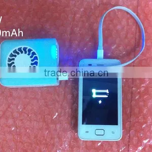 USB Mini Waist Fan With Power Bank thumbnail-3
