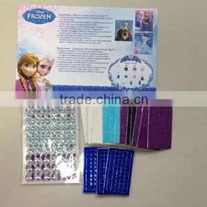 Kids Frozen Mosaic by Number Kits thumbnail-2
