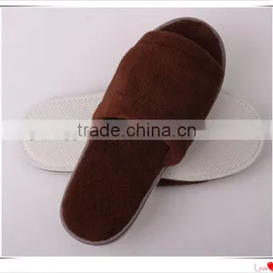 Cheap Hot Sale Wholesale Coral Fleece Spa Slippers thumbnail-1