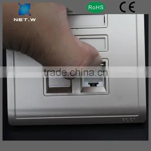 RJ45 Keystone 4 Port Faceplate Electric Faceplate Rj45 thumbnail-3