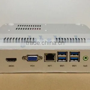 Mini pc Win10 Core i3 With Gigabit Lan Fanless Haswell Design 64bits Computing Quite Bedroom Htpc Pocket Size Dual Wifi 300m thumbnail-2