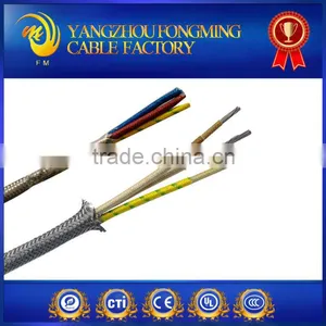 400deg.C 304 Mica Fiberglass Wire With Stainless Steel Shield Wire Cable thumbnail-4