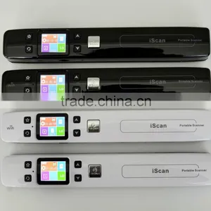 Buiness Travel HD LCD Display WiFi Doucument Handheld Portable Scanner thumbnail-1