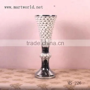 2016 Romatic Glass Fiber Vases Columns Wedding Decoration Flower Vase Decorative Wedding Pillars Wedding Decoration(MS-226) Supplier's Choice thumbnail-2