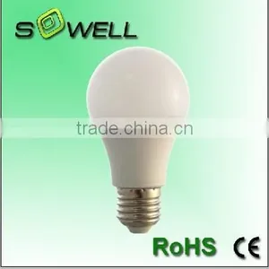 7W E27 2835SMD Plastic+Aluminum Indoor CE/RoHS A60 LED Lighting Bulbs thumbnail-1