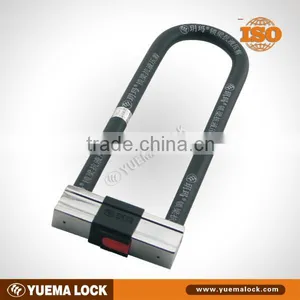 Motorcycle U Lock, Hardened Shackle, Double Locking, High Security Cylinder thumbnail-3