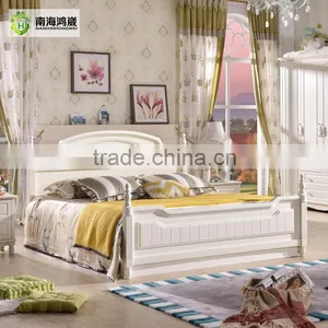 Wholesale White Bedroom Set English Country Style Furniture thumbnail-1