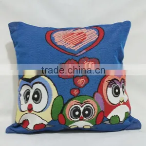 Plus New Style Decorative, Sofa Car Love Couple Retro Cushion Linen Cotton Print Cushion Cover Throw Pillow Case Checkout thumbnail-6