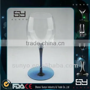 Hot Sale Handmade Blue Wine Glass/Goblets thumbnail-1