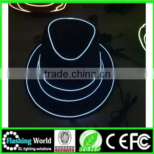 Cool Flashing Durable Modeling Led Embroidery Hat thumbnail-2